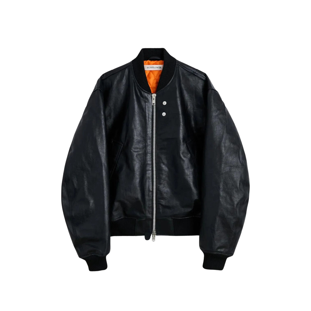 Sunflower Flight Leather Jacket