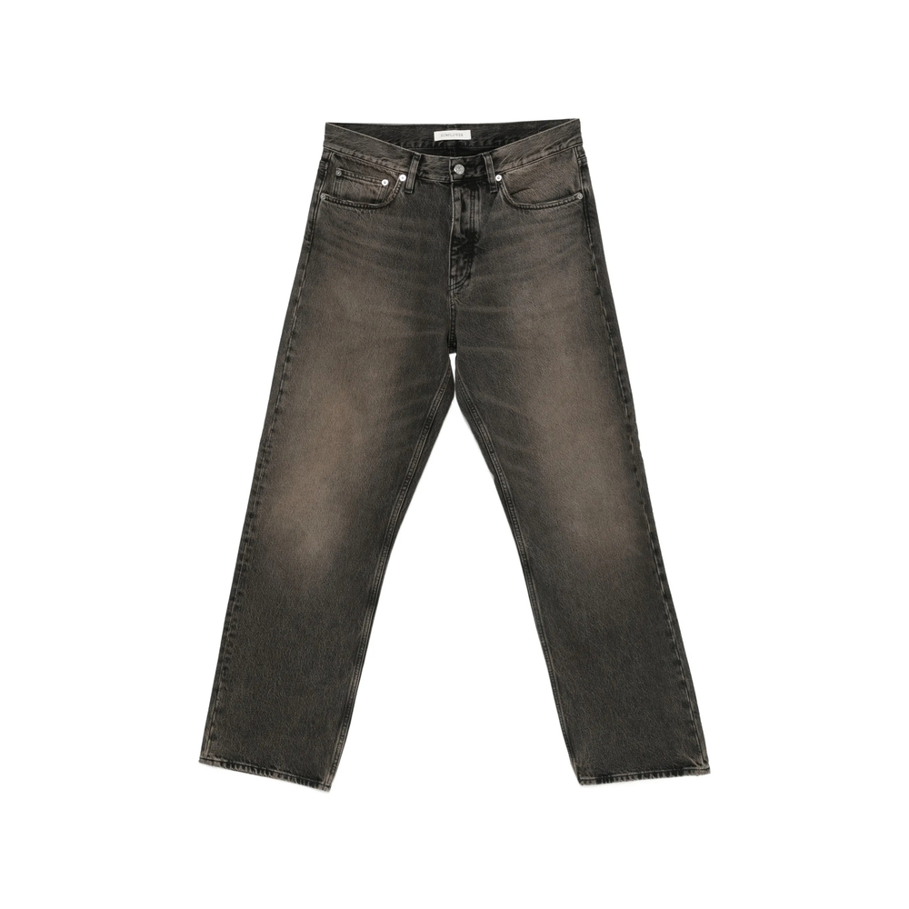 Sunflower Faded-effect Loose-leg Jeans