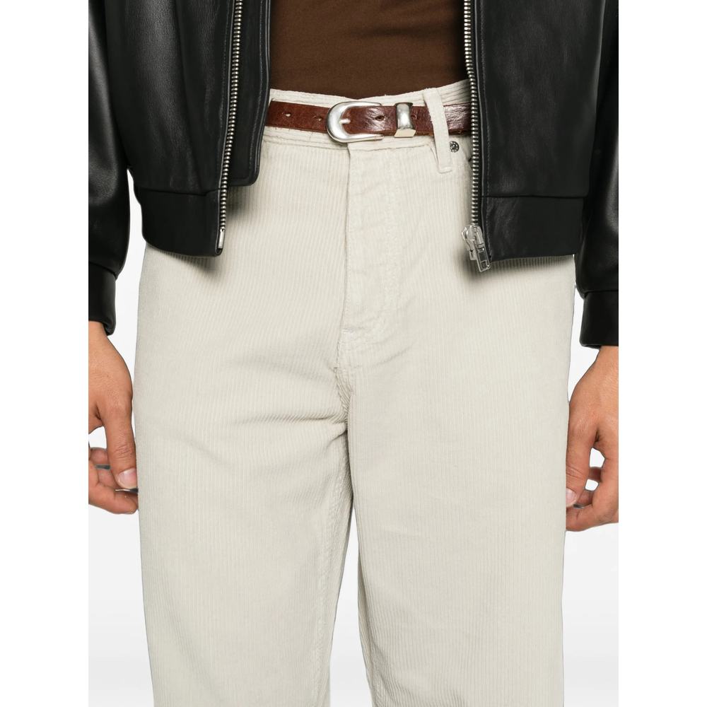 Straight-Leg Trousers Corduroy