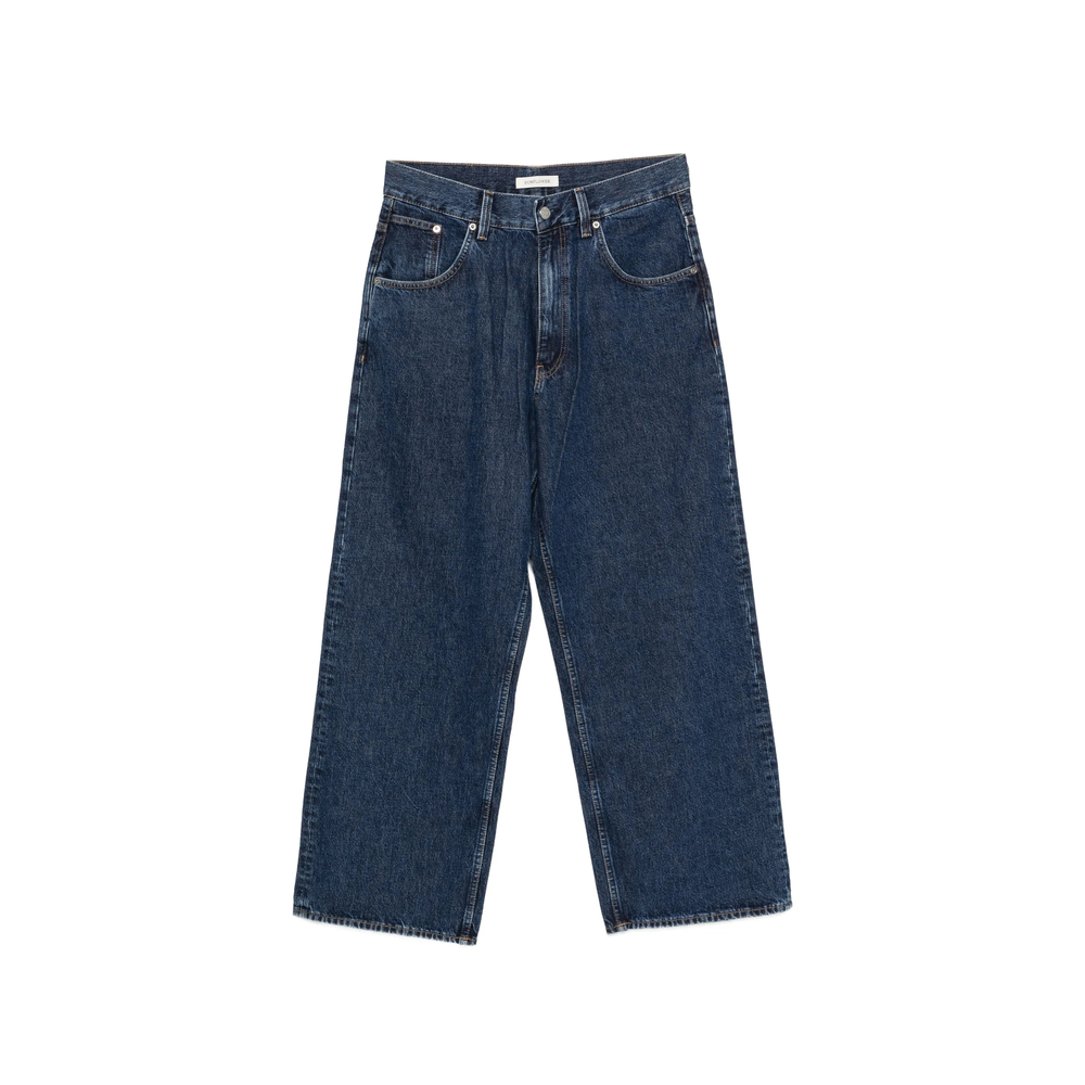 Sunflower Super Wide Logo-patch Jeans