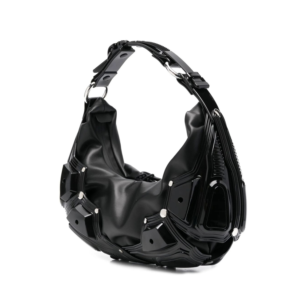 Studded Zipped Tote