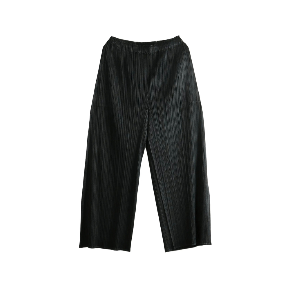 Issey Miyake Pleats Please Issey Miyake Monthly Colors July Pleated Wide-leg Trousers