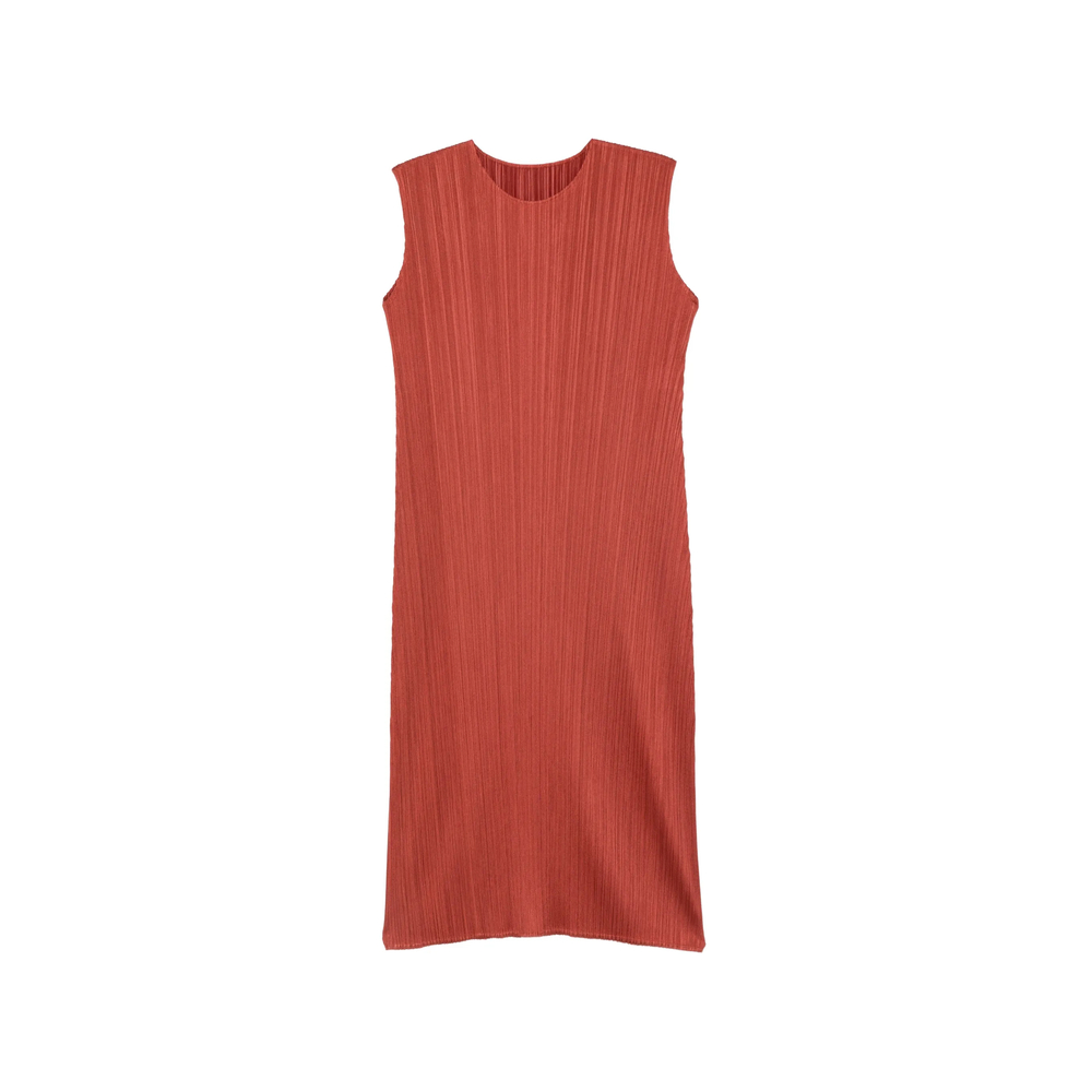 Pleats Please Issey Miyake Pleats Sleeveless Dress