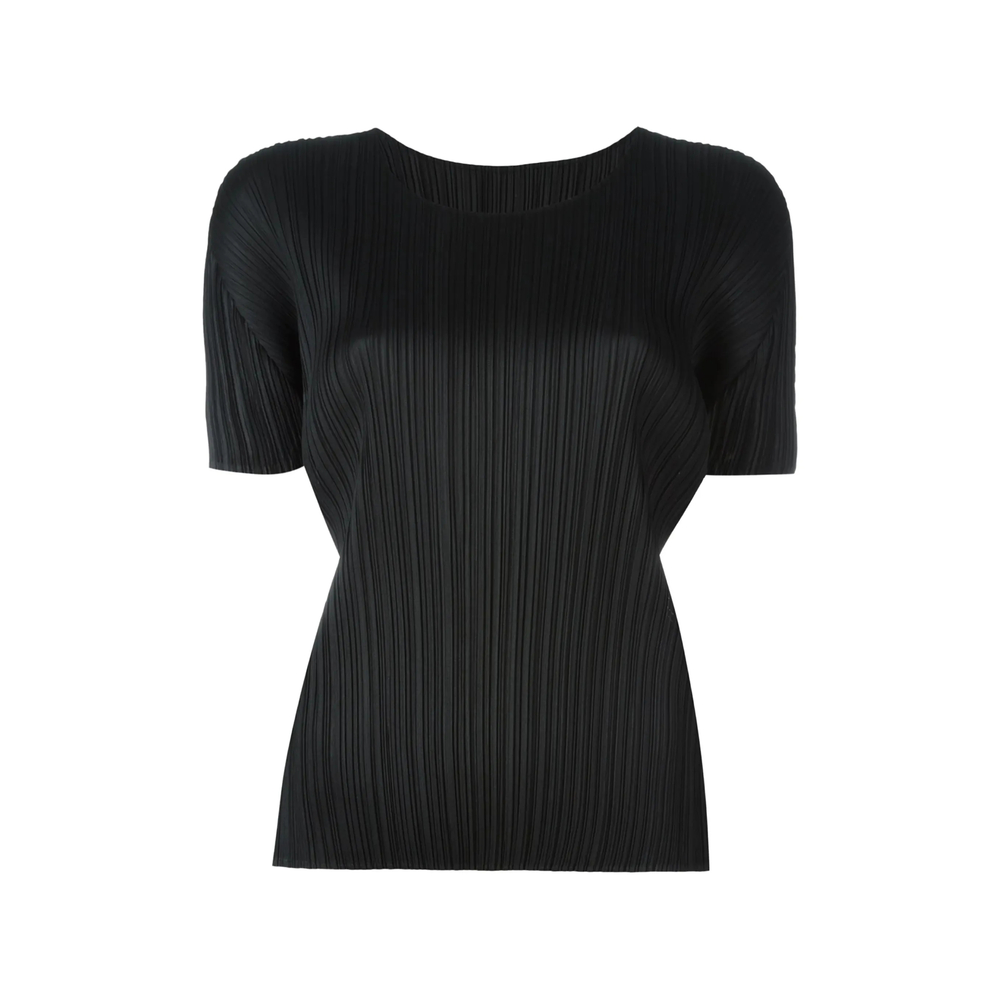 Pleats Please Issey Miyake Ribbed Shortsleeved T-shirt