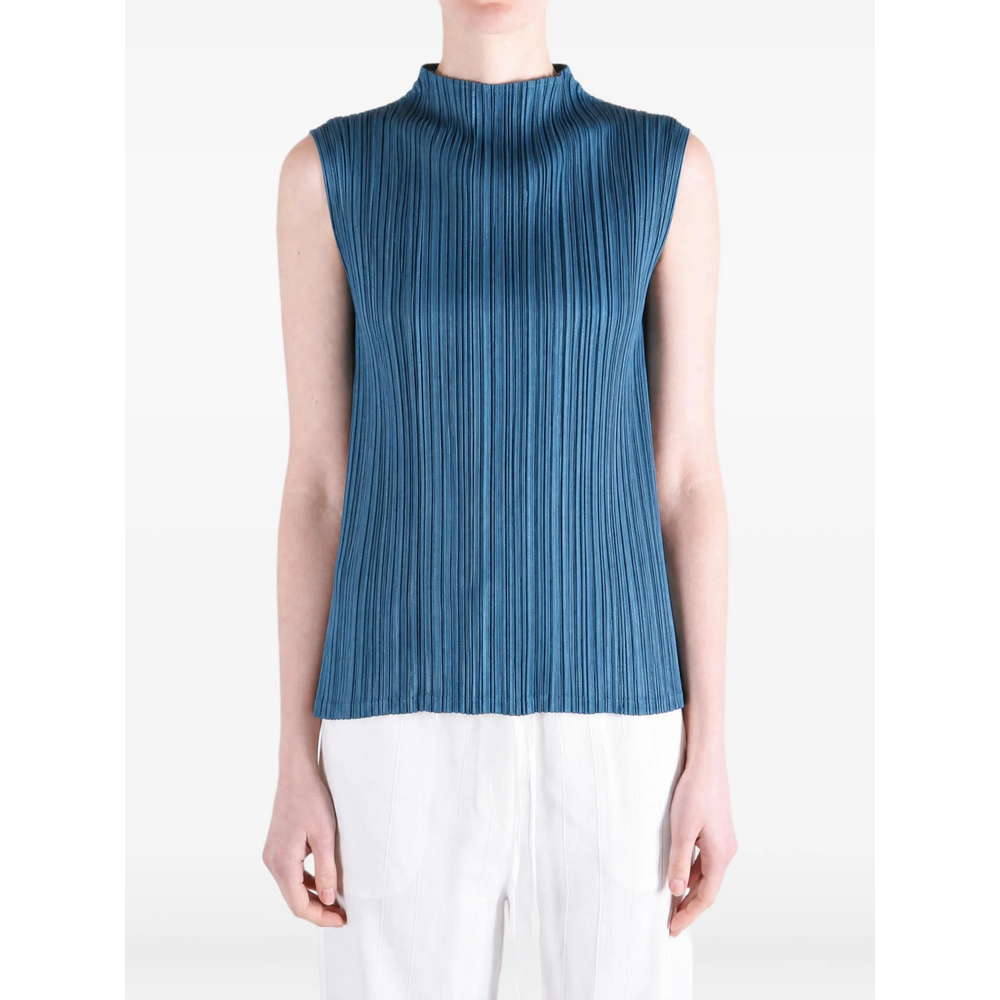 Pleats Please Issey Miyake Mellow Sleeveless Top