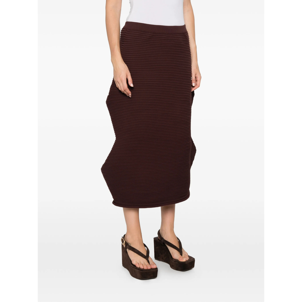 Issey Miyake Sculptural Pleated Skirt