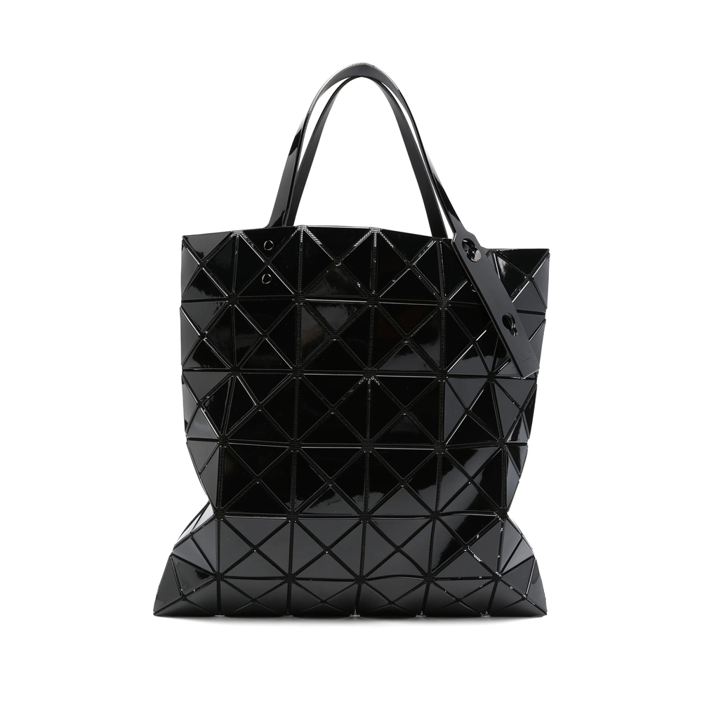 Lucent Geometric-Pattern Shoulder Bag