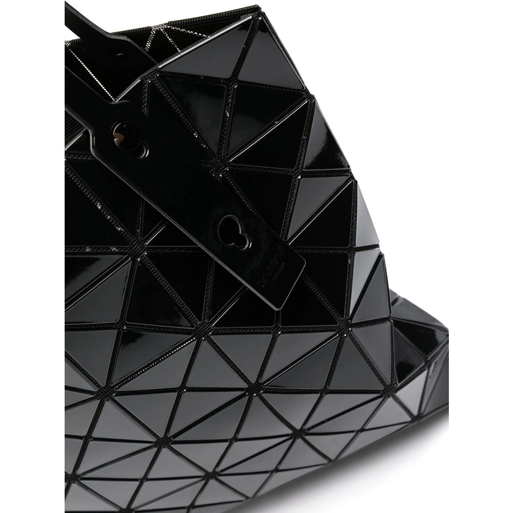 Lucent Geometric-Pattern Shoulder Bag