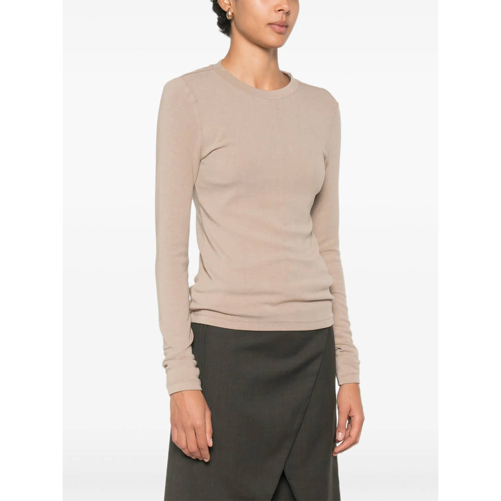 Crew-Neck Long-Sleeve T-Shirt