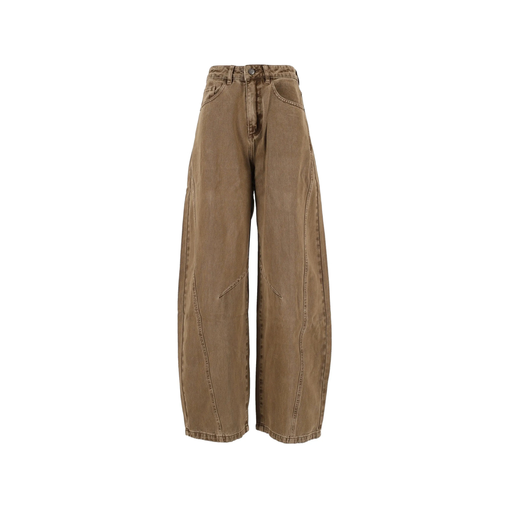 Seam-Detail Jeans