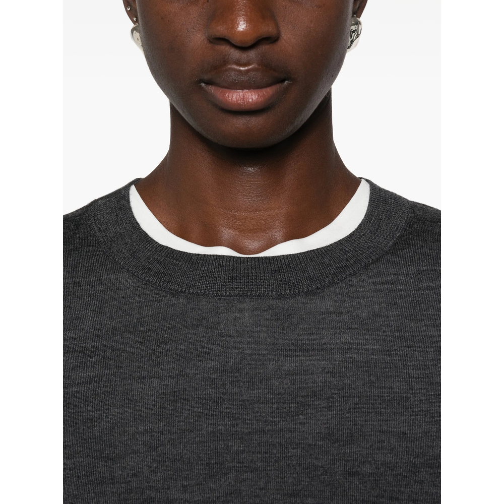 Crew-Neck Long-Sleeve Sweater