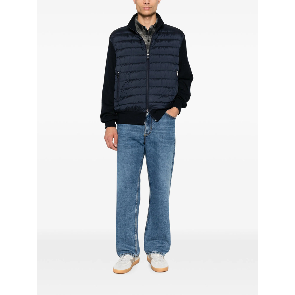 Quilted Zip-Fastening Jacket