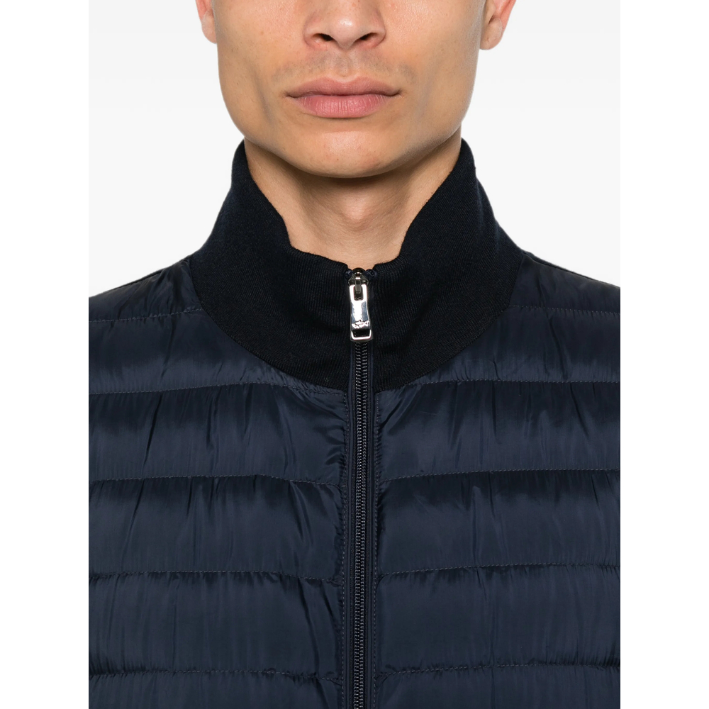 Quilted Zip-Fastening Jacket