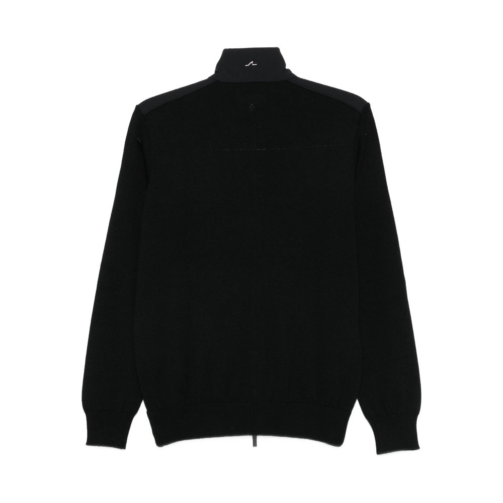 Wool Zip-Up Cardigan