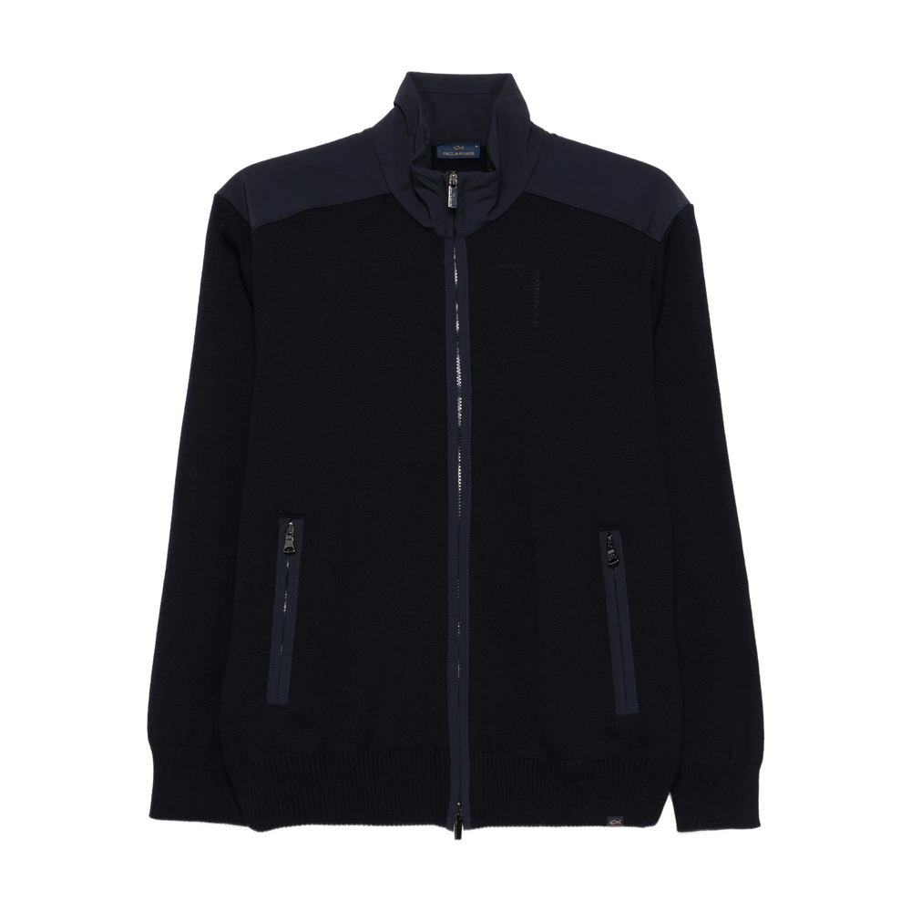 Paul & Shark Zip-front Wool Cardigan