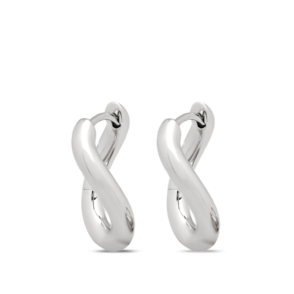 Tom Wood Medium River Hoop Earrings