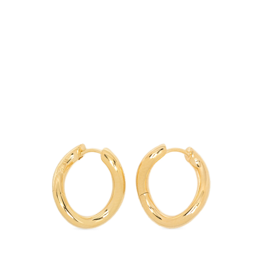Tom Wood River Twisted-hoop Earrings