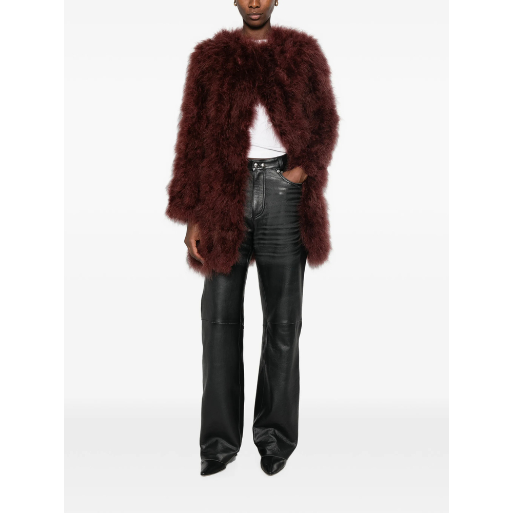 Feather-Embellished Jacket