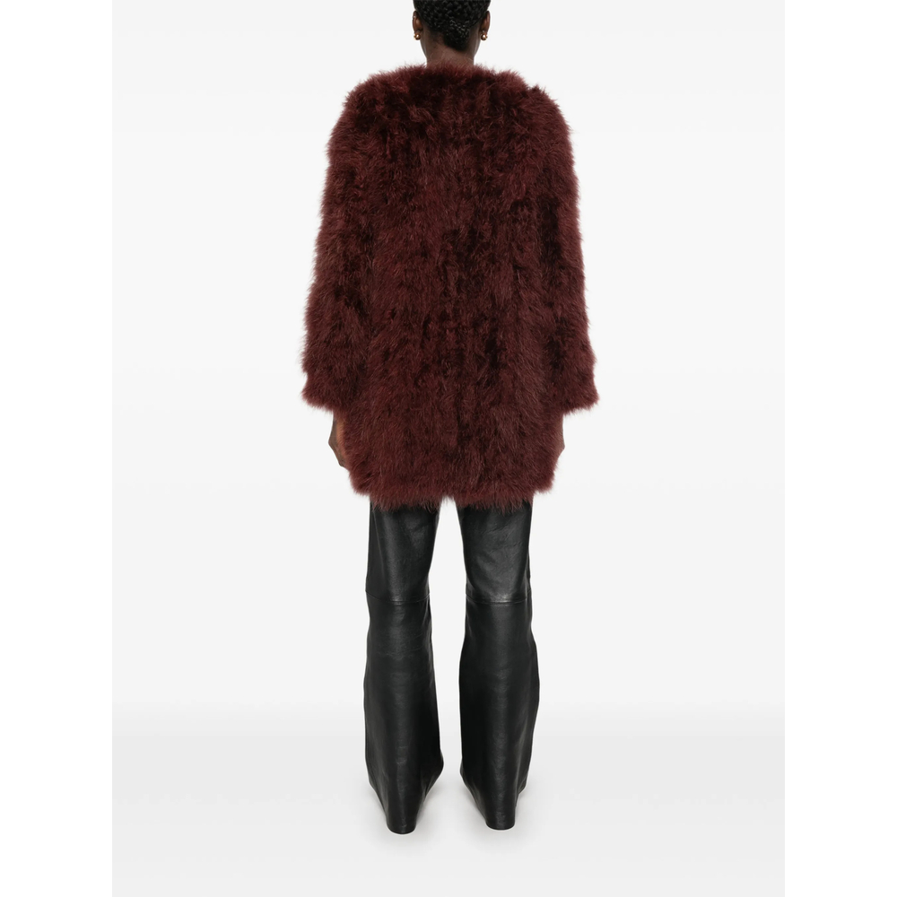 Feather-Embellished Jacket