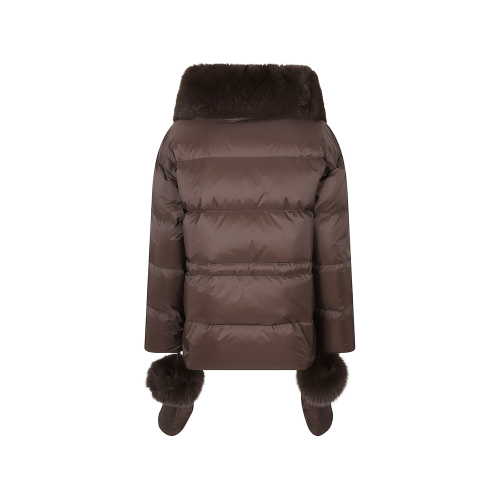 Fur-Trim Padded Jacket