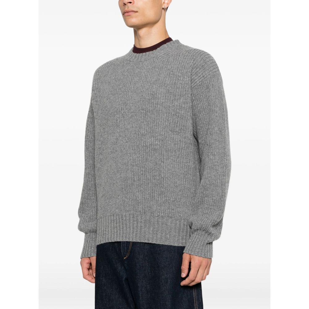 Ribbed-Knit Sweater