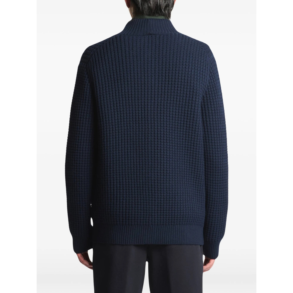 Waffle-Knit Jacket