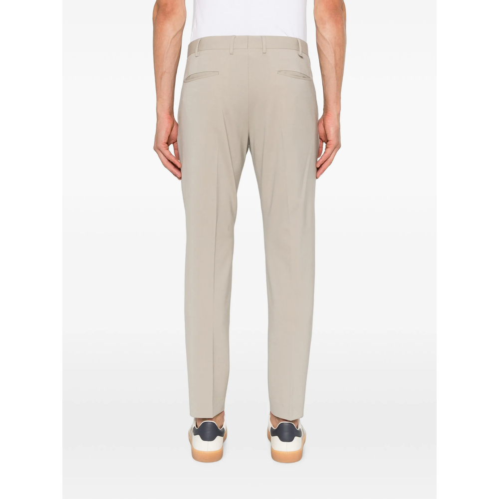 Pressed-Crease Tailored Trousers