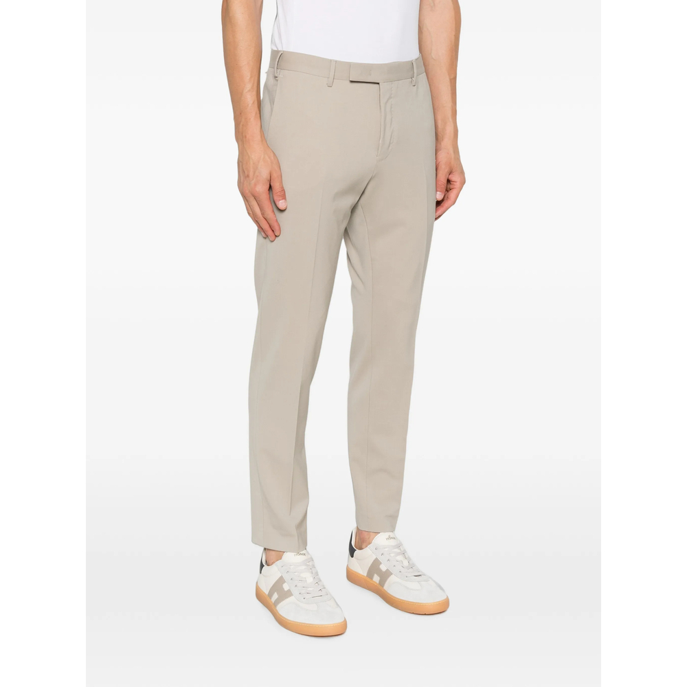 Pressed-Crease Tailored Trousers