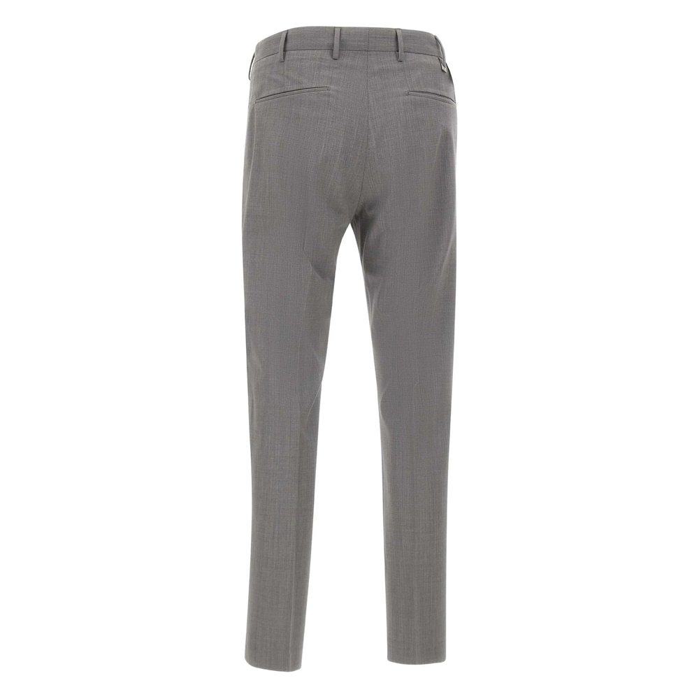Pressed-Crease Tailored Trousers