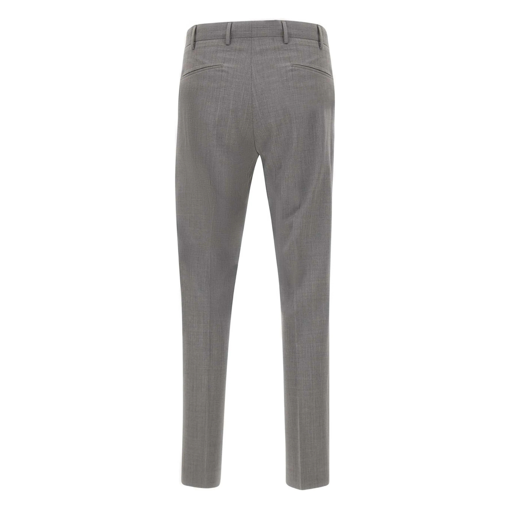 Pressed-Crease Tailored Trousers