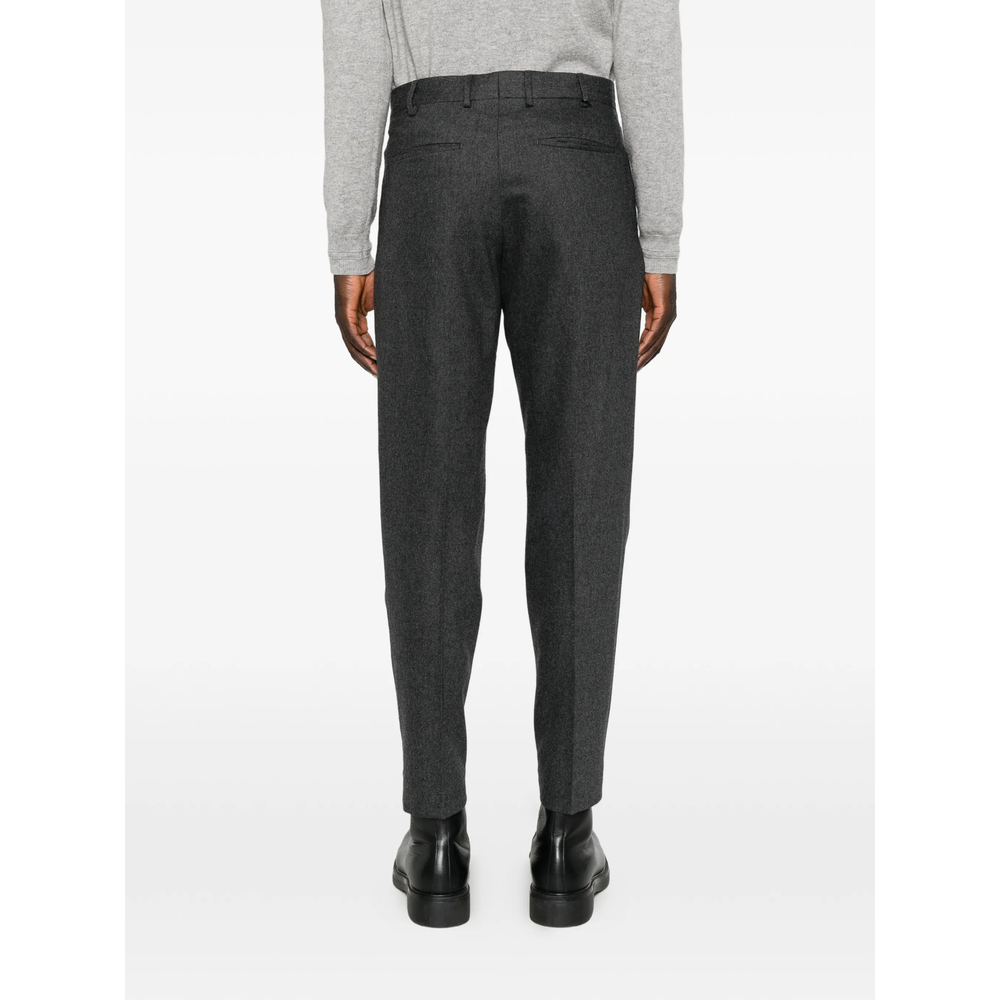 Pressed-Crease Tailored Trousers