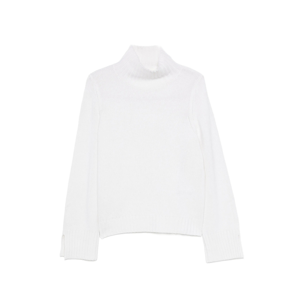 Ribbed Roll-Neck Sweater