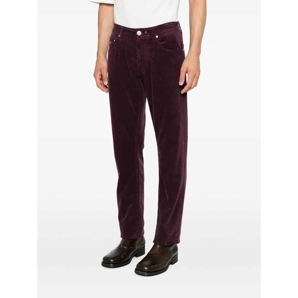 Straight-Leg Trousers Corduroy