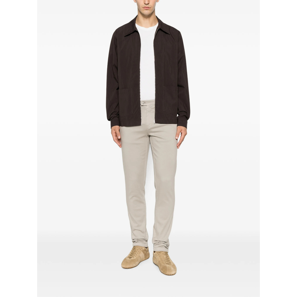 Luis Logo-Patch Button-Fastening Trousers