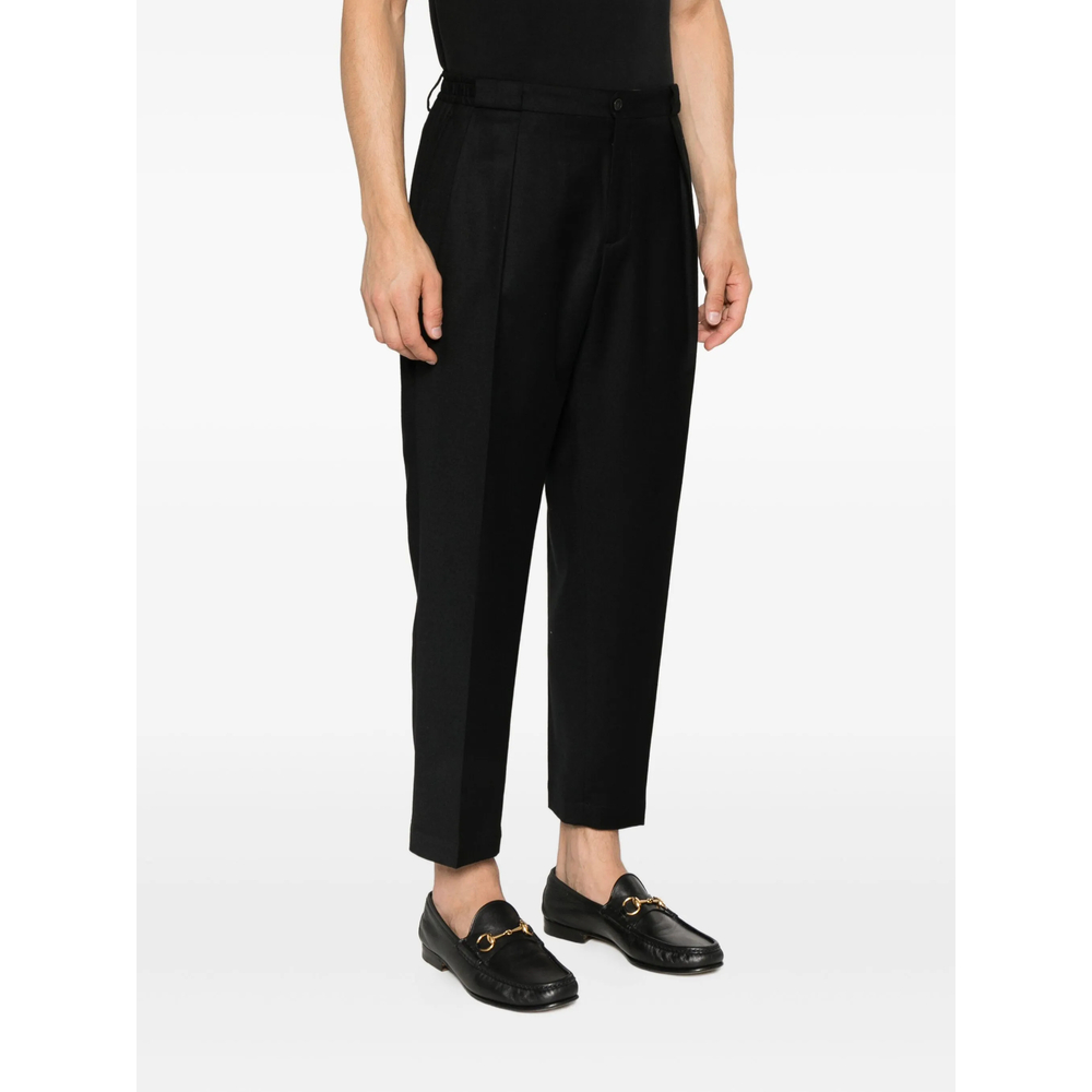 Pleated-Pocket Trousers