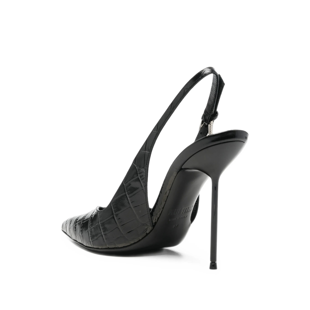 Lidia Croc-Effect Slingback