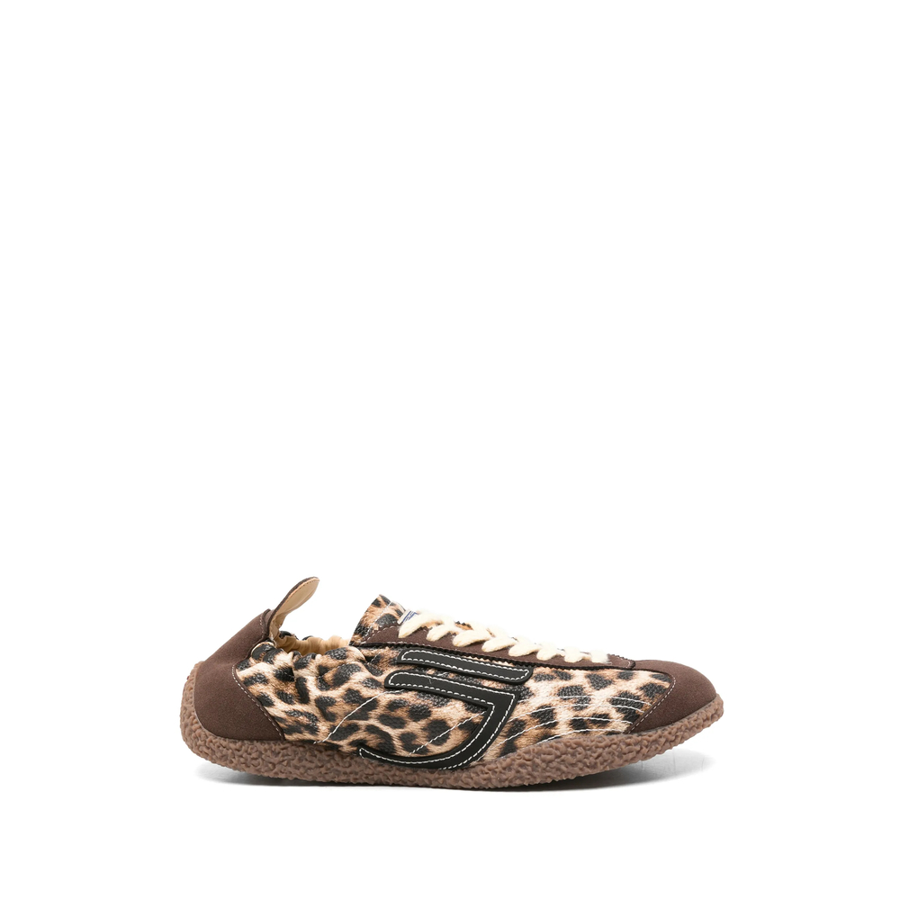 Leopard-Print Sneakers