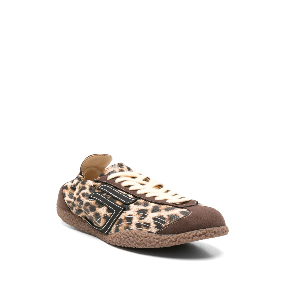 Leopard-Print Sneakers