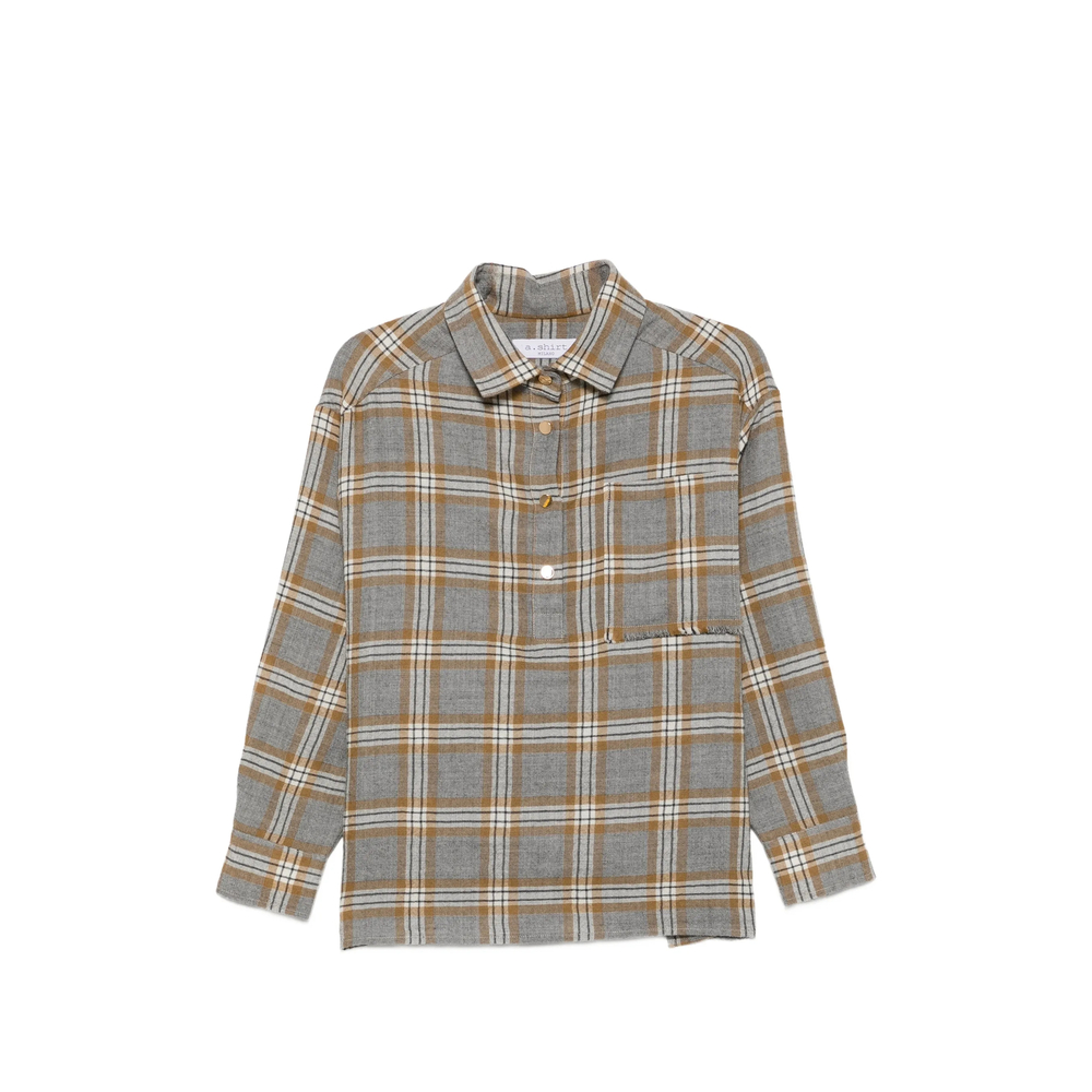 A. shirt Catherine Check-print Shirt