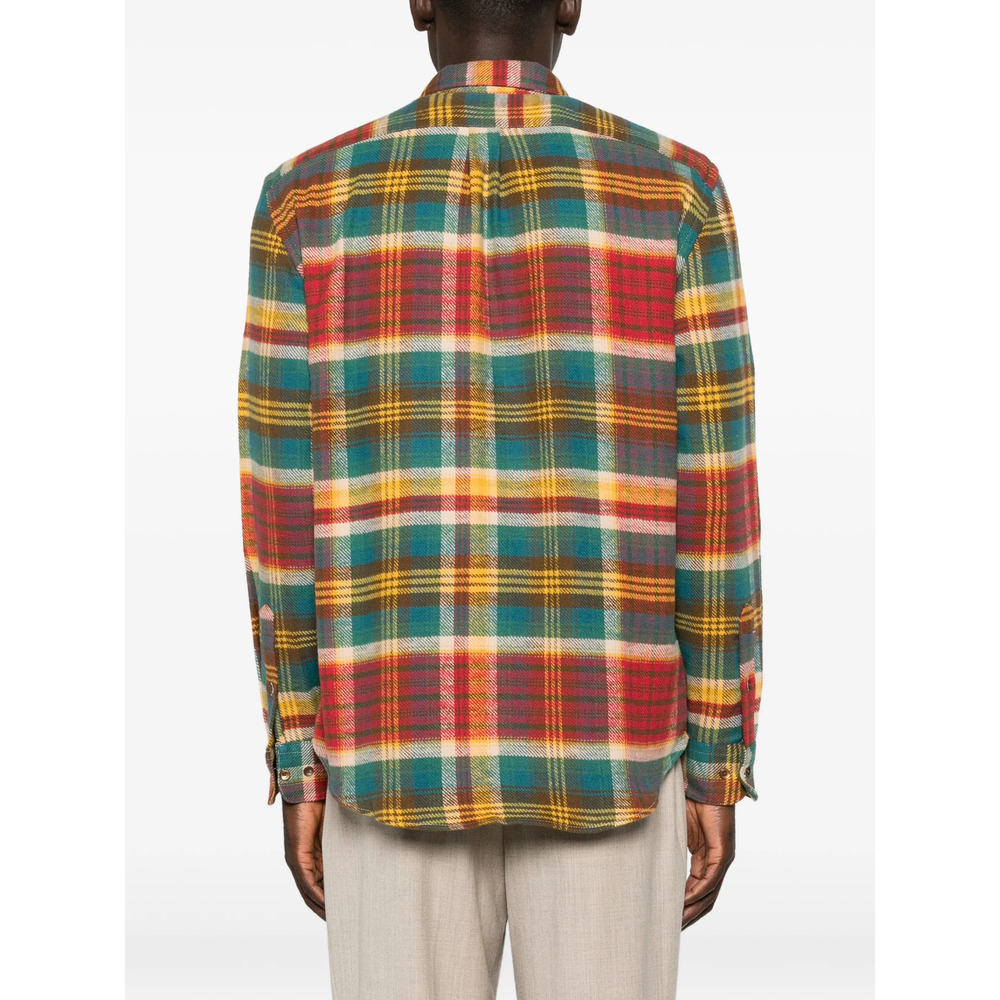 Check-Pattern Flannel Shirt