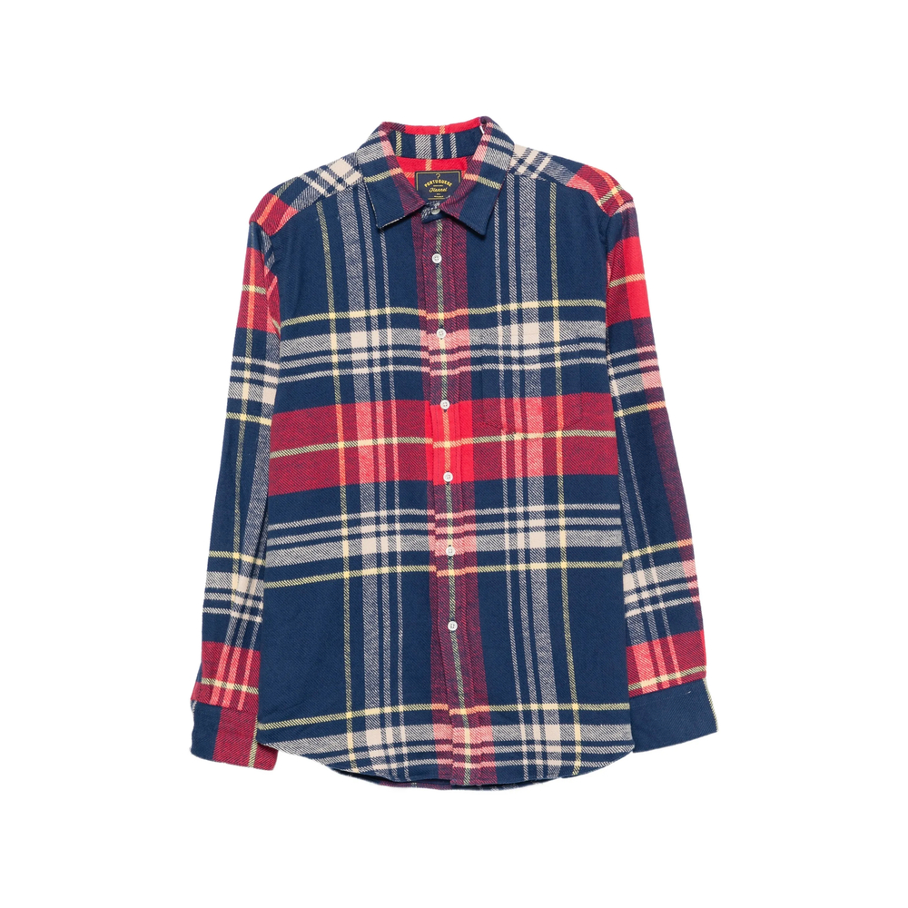 Portuguese Flannel Plaid Cotton Shirt