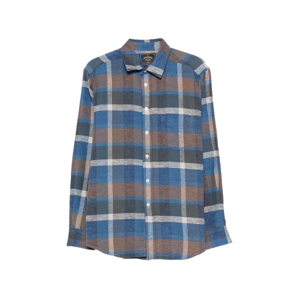 Portuguese Flannel Check-pattern Flannel Shirt