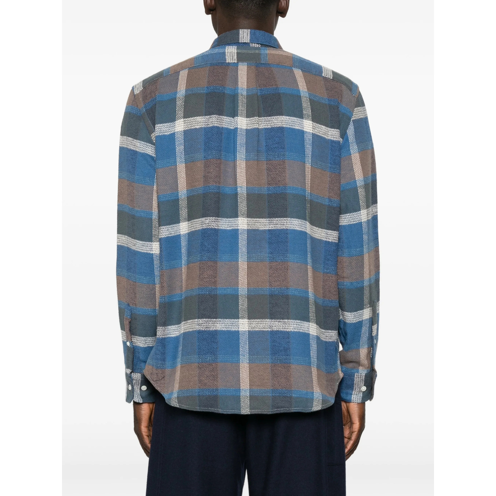 Check-Pattern Flannel Shirt