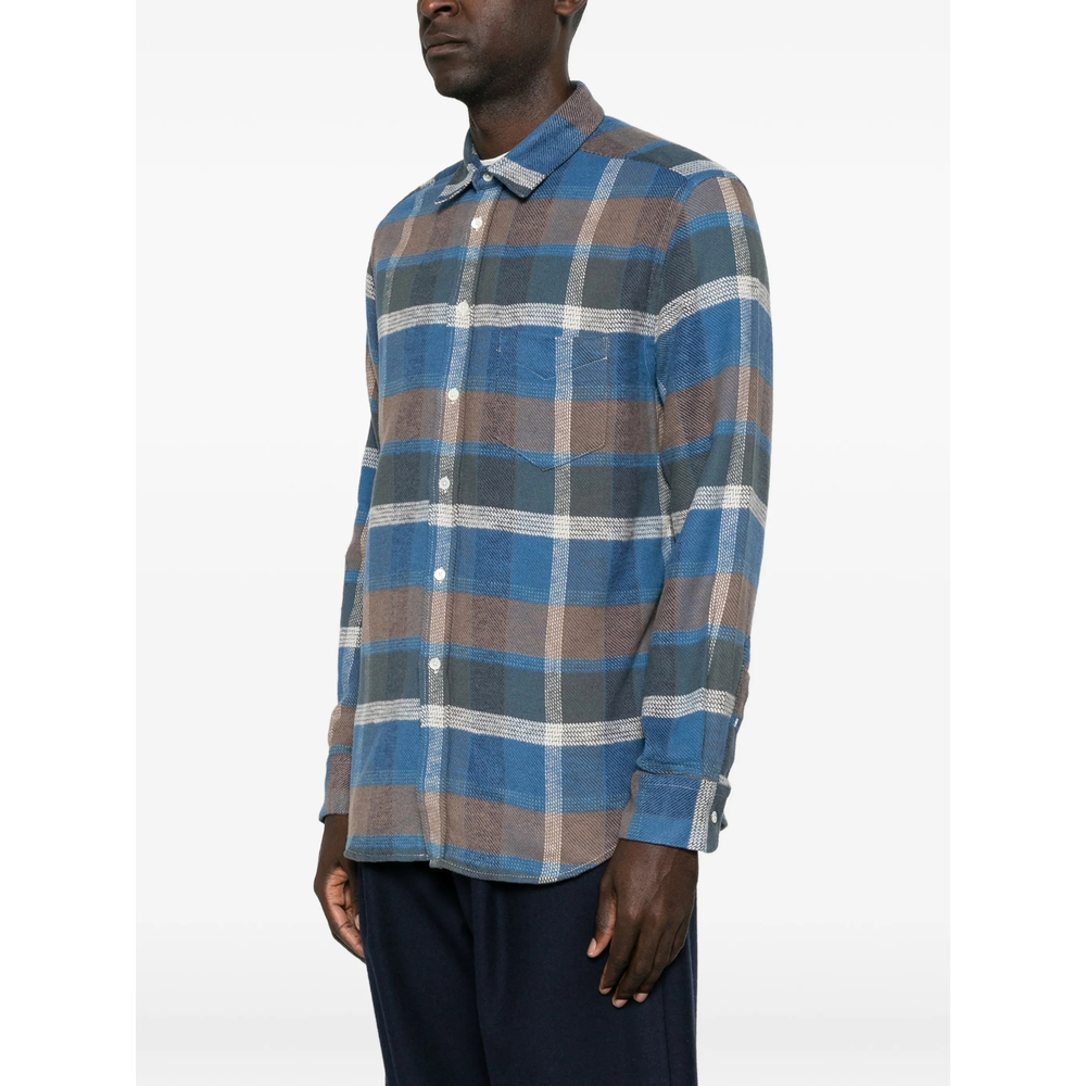 Check-Pattern Flannel Shirt