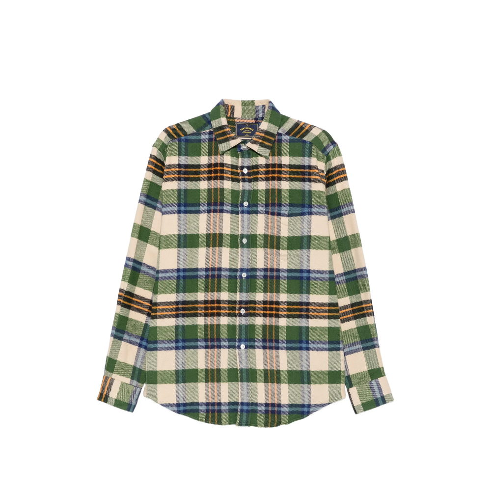 Portuguese Flannel Check-pattern Flannel Shirt