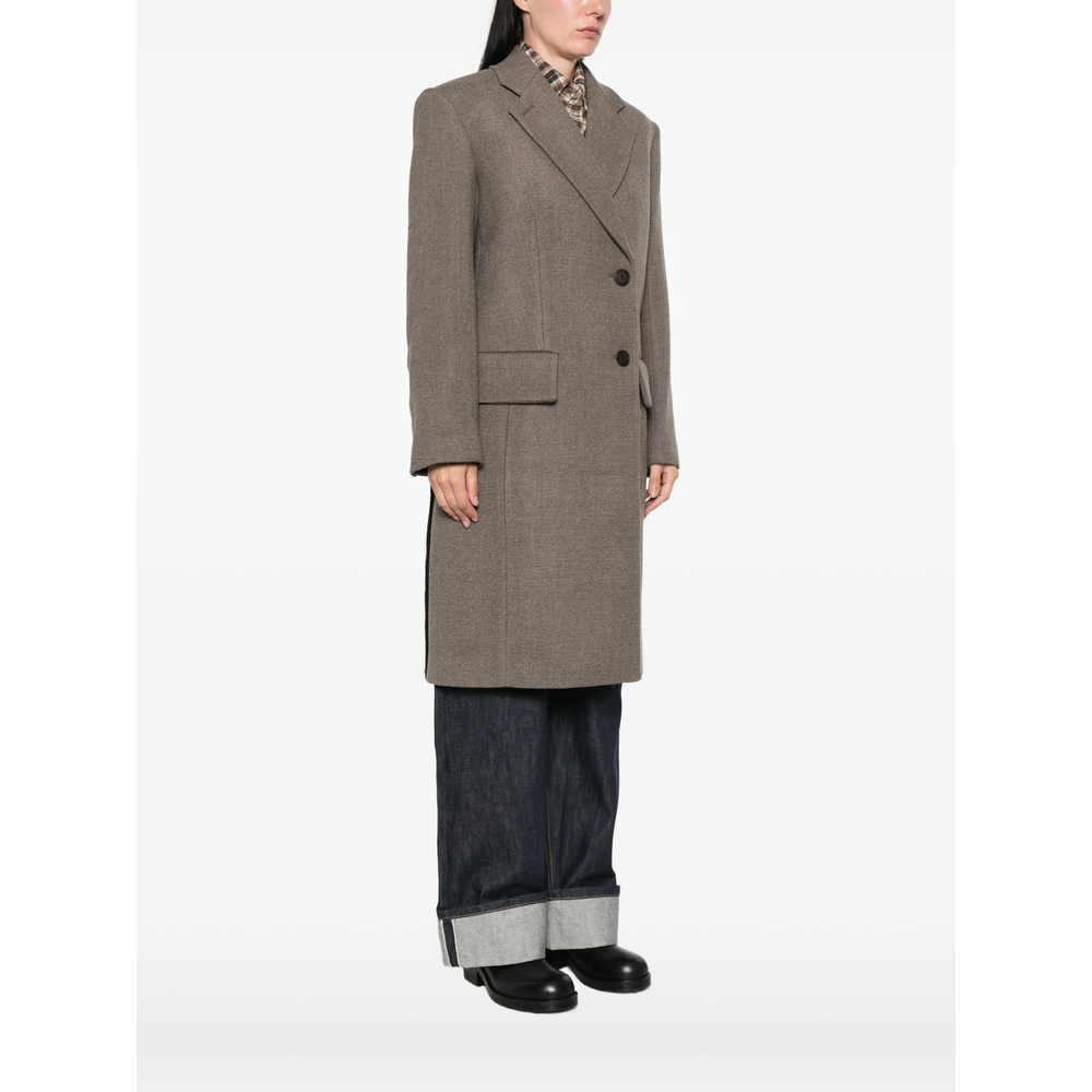 Double-Breasted Belted Coat