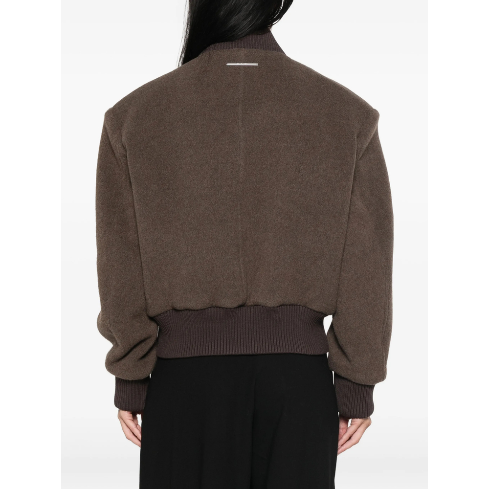 Clara Zip-Up Bomber Jacket