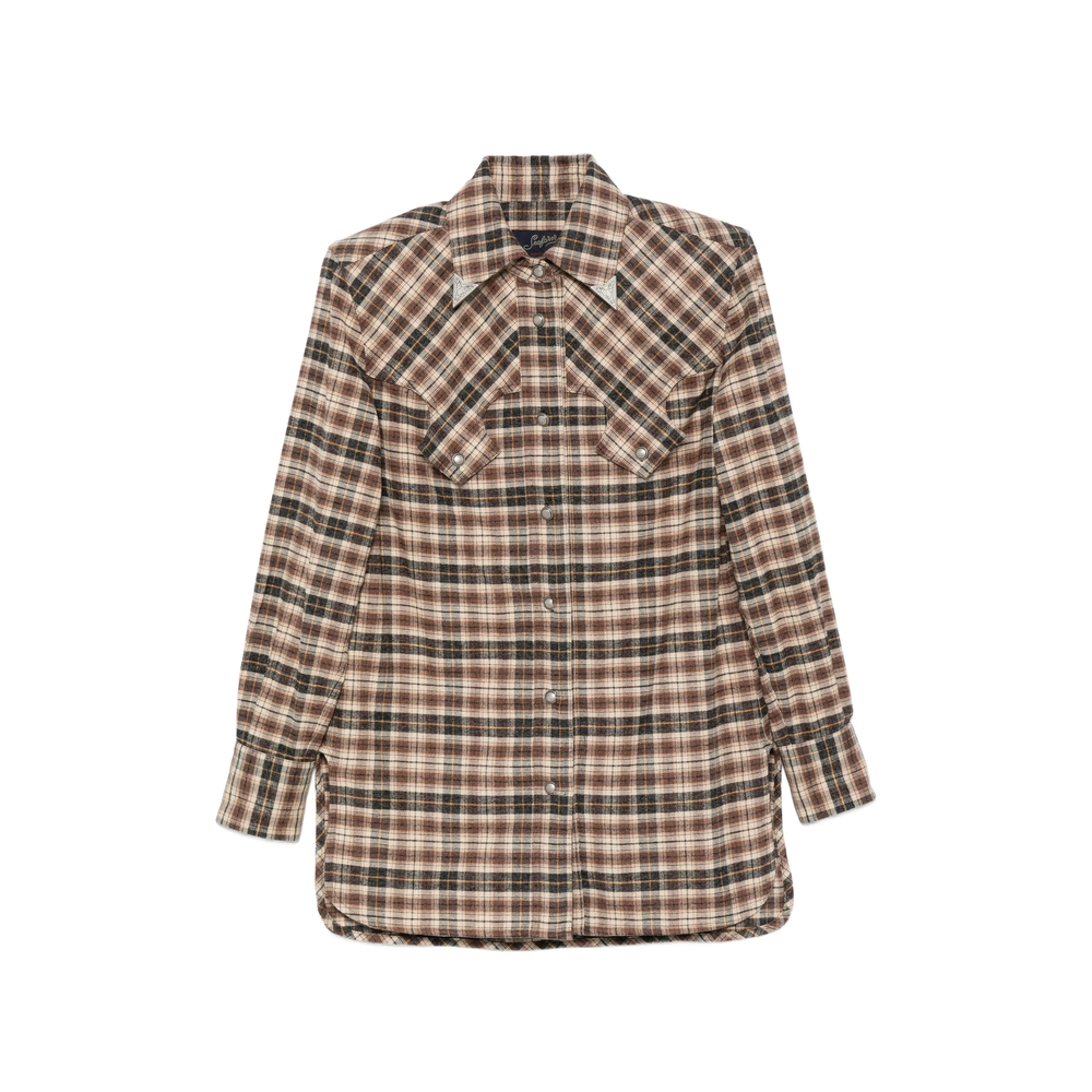 Seafarer Check-pattern Western Shirt