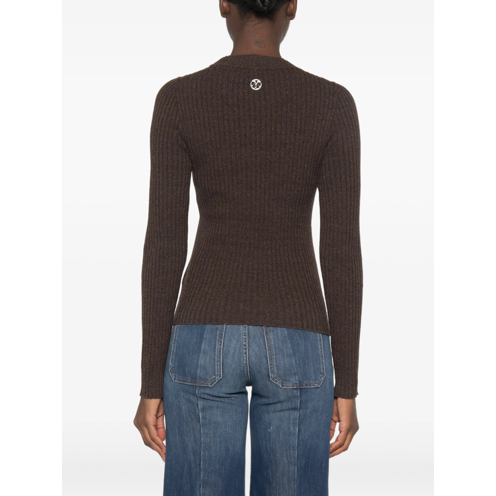 Ribbed-Knit Sweater