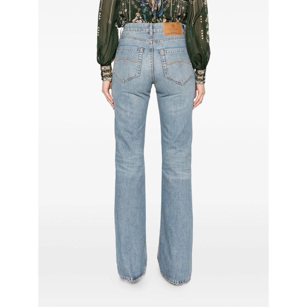 Juliet Faded Flared Jeans